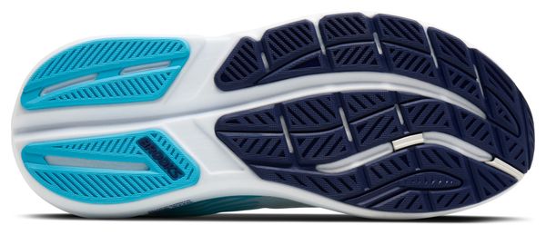 Chaussures Running Brooks Ghost Max 3 Blanc/Bleu Homme