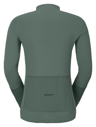 Maillot Manches Longues Scott Endurance Vert Homme