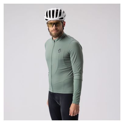 Maillot Manches Longues Scott Endurance Vert Homme