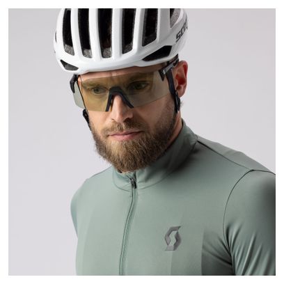 Maillot Manches Longues Scott Endurance Vert Homme