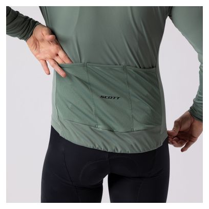 Maillot Manches Longues Scott Endurance Vert Homme