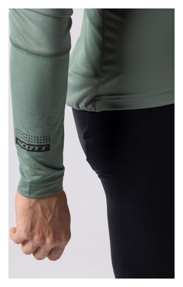 Maillot Manches Longues Scott Endurance Vert Homme