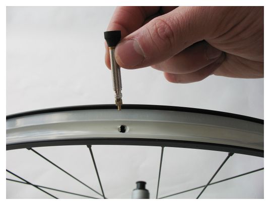 VAR Kit 2 Tubeless Valves 35mm Silver