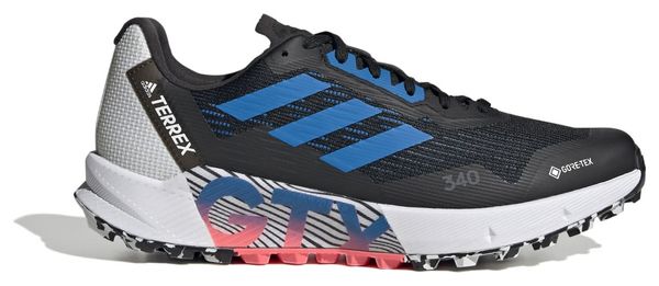 adidas running Terrex Agravic Flow GTX Black Blue Men's Trail