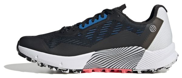 adidas running Terrex Agravic Flow 2 GTX Black Blue Men's Trail Shoes