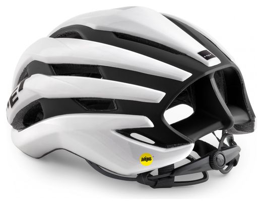 Casque MET Trenta Mips Blanc Noir Mat Brillant