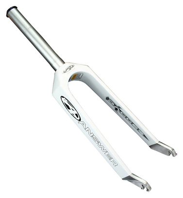 Fourche ANSWER Dagger 10mm pro carbon 20  1-1/8  white