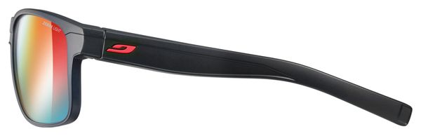 Julbo Renegade Sunglasses Zebra Light Black - Red