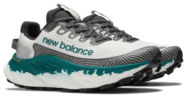 Chaussures de Trail Running New Balance Fresh Foam X More Trail v3 Blanc Vert