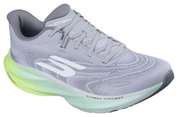 Scarpe da corsa Skechers Aero Spark Grigio/Verde Uomo
