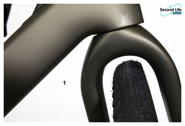 Producto reacondicionado - Bicicleta de gravilla Cannondale SuperSix Evo SE Sram Rival eTap AXS 12V 700 mm Gris Meteor