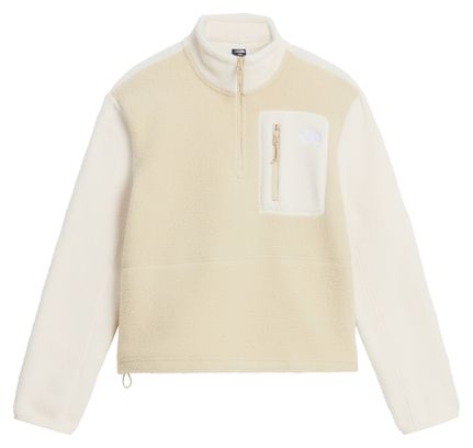 Polaire The North Face Yumiori 1/4 Zip Beige Femme