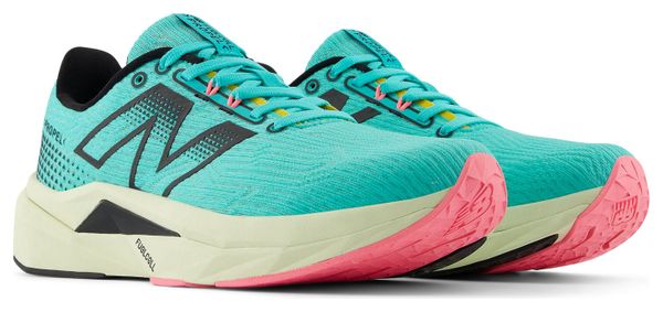 Chaussures Running New Balance FuelCell Propel v5 Bleu/Rose Femme