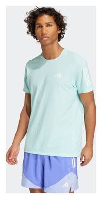 Maillot de manga corta adidas Own The Run Azul Hombre