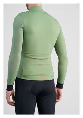 Maillot longues manches Spiuk Profit Cold&amp;Rain Homme Vert