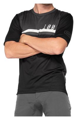 100% Airmatic Jersey Schwarz / Kohle