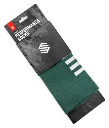 Chaussettes vélo Cyclisme Homme et Femme S1 Green Alpe d'Huez Vert Armée