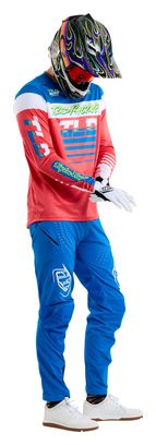 Troy Lee Designs Sprint Trui met lange mouwen Rood/Blauw