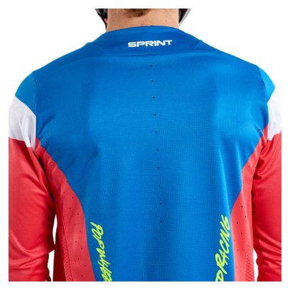 Troy Lee Designs Sprint Trui met lange mouwen Rood/Blauw