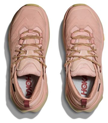 Chaussures Outdoor Hoka Kaha 3 Low GTX Rose/Beige Femme