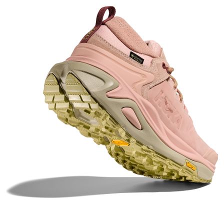 Chaussures Outdoor Hoka Kaha 3 Low GTX Rose/Beige Femme
