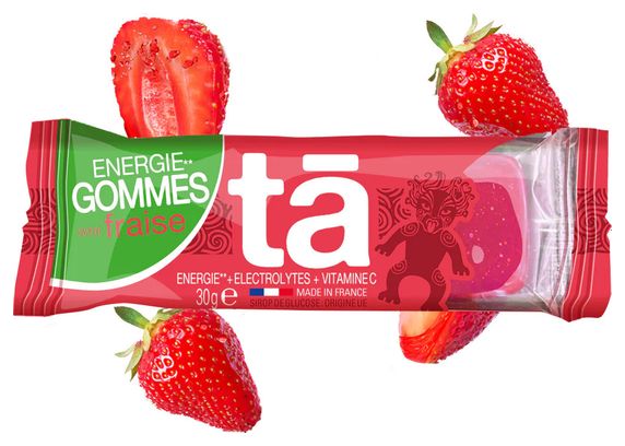Tā Energy Energy Gums (3 Gums) Strawberry