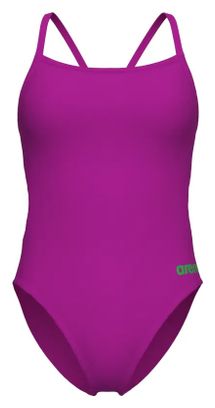Maillot de Bain Arena Team Dos Challenge Rose Femme