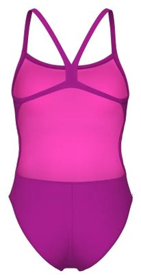 Maillot de Bain Arena Team Dos Challenge Rose Femme