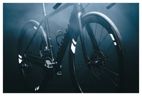WHEEL FLASH 2.0 Black Rainbow | Réflecteurs pour roue de vélo