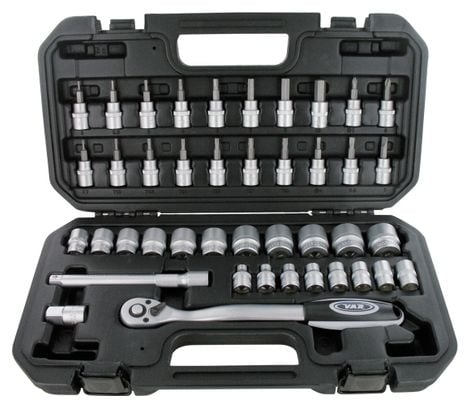 VAR professional ratchet wrench set (42 pieces)