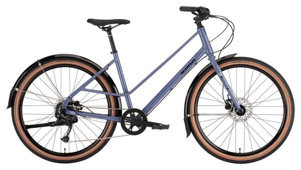 Kona Coco Fitness Bicicleta de ciudad Shimano Alivio 9V 650mm Morado 2023