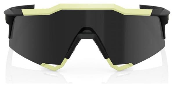 100% Speedcraft Soft Tact Glow - Black Mirror Lens