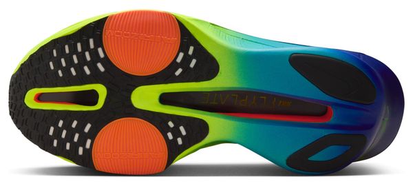 Scarpe da corsa Nike Air Zoom Alphafly Next% 3 Verde Blu Arancione