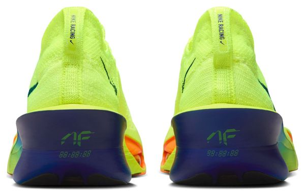 Scarpe da corsa Nike Air Zoom Alphafly Next% 3 Verde Blu Arancione