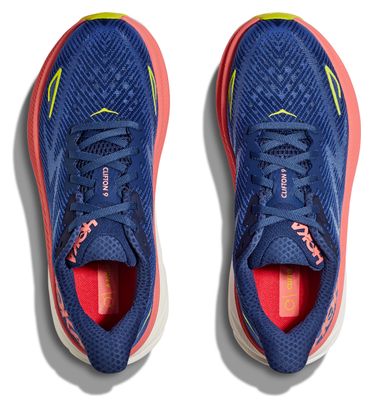 Scarpe da corsa Hoka One One Clifton 9 Blue Coral Donna