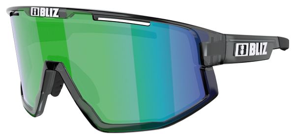 Lunettes Bliz Fusion Crystal Noir / Vert