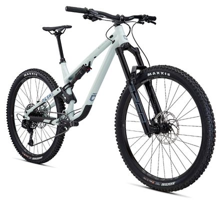 Commencal Meta AM 29 MTB-Fahrt mit Vollfederung Sram NX / SX Eagle 12 V Alpin / Weiß 2021