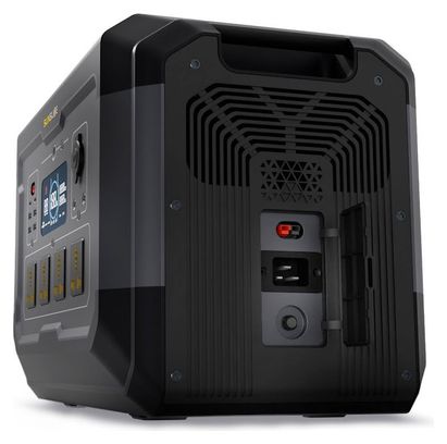 Station d'Énergie Portable Sunslice Gravity 2048 2048Wh 2500W LiFePO4 Extensible Noir