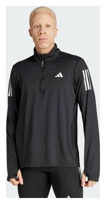 adidas Own The Run 1/2 Zip Top Nero Uomo