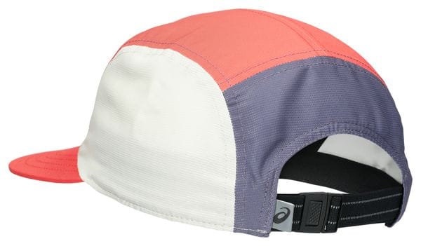 Casquette Asics 5 Panel Cap Corail/Violet