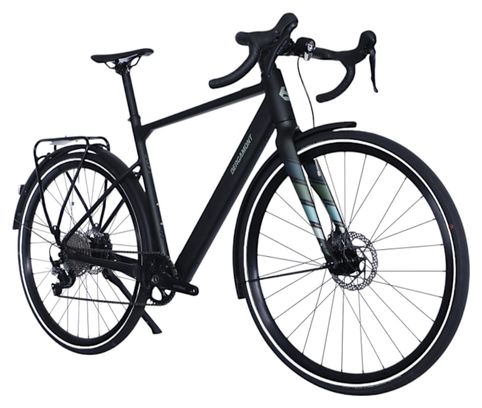 Vélo Ville Electrique Bergamont E-Sweep Adventure Shimano GRX 11V Mahle 250Wh Gris 2024 - Vélo d'Exposition