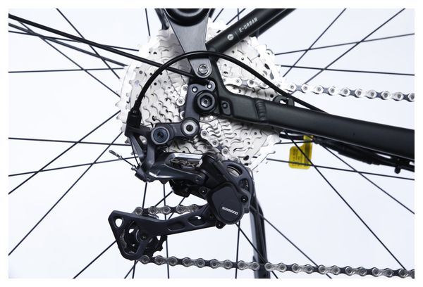 Vélo Ville Electrique Bergamont E-Sweep Adventure Shimano GRX 11V Mahle 250Wh Gris 2024 - Vélo d'Exposition