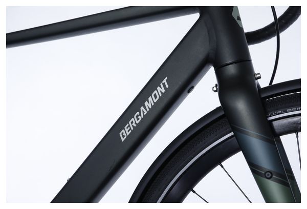 Vélo Ville Electrique Bergamont E-Sweep Adventure Shimano GRX 11V Mahle 250Wh Gris 2024 - Vélo d'Exposition