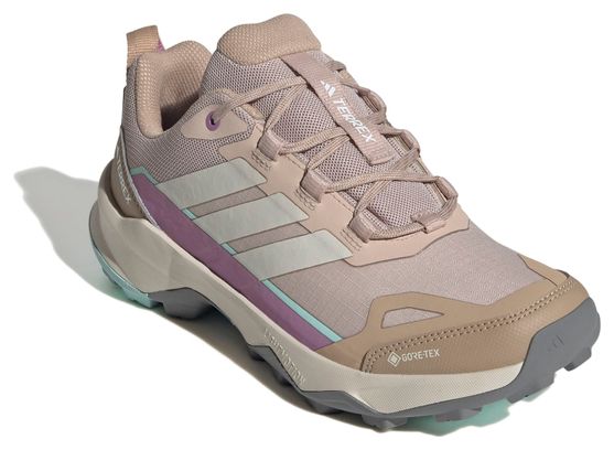 Adidas Terrex Skychaser AX5 GTX Beige/Violet/Blauw Buitenschoenen voor dames