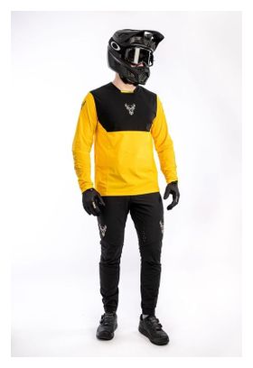 Maillot de manga larga Animoz Pure Yellow, Hombre