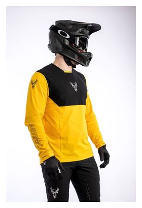 Maillot de manga larga Animoz Pure Yellow, Hombre