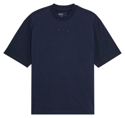 Camiseta Fox Oversize Wordmark Azul