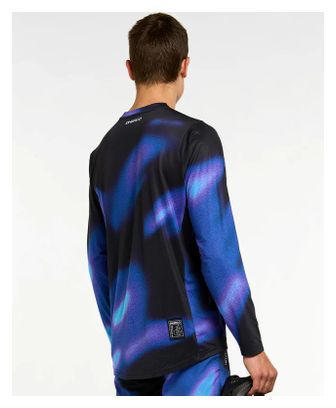 Heren Dharco Race Lange Mouw Jersey Blauw Zwart