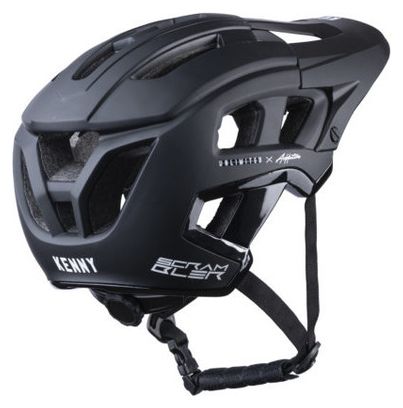 Kenny Scrambler Helm Schwarz