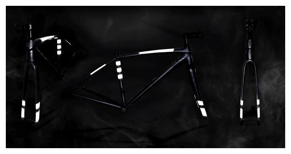 Réflecteurs Cadre THE BEAM Frame Flash – Visibilité 360°, Poudre De Verre, étanches, Prédécoupés – Made In France